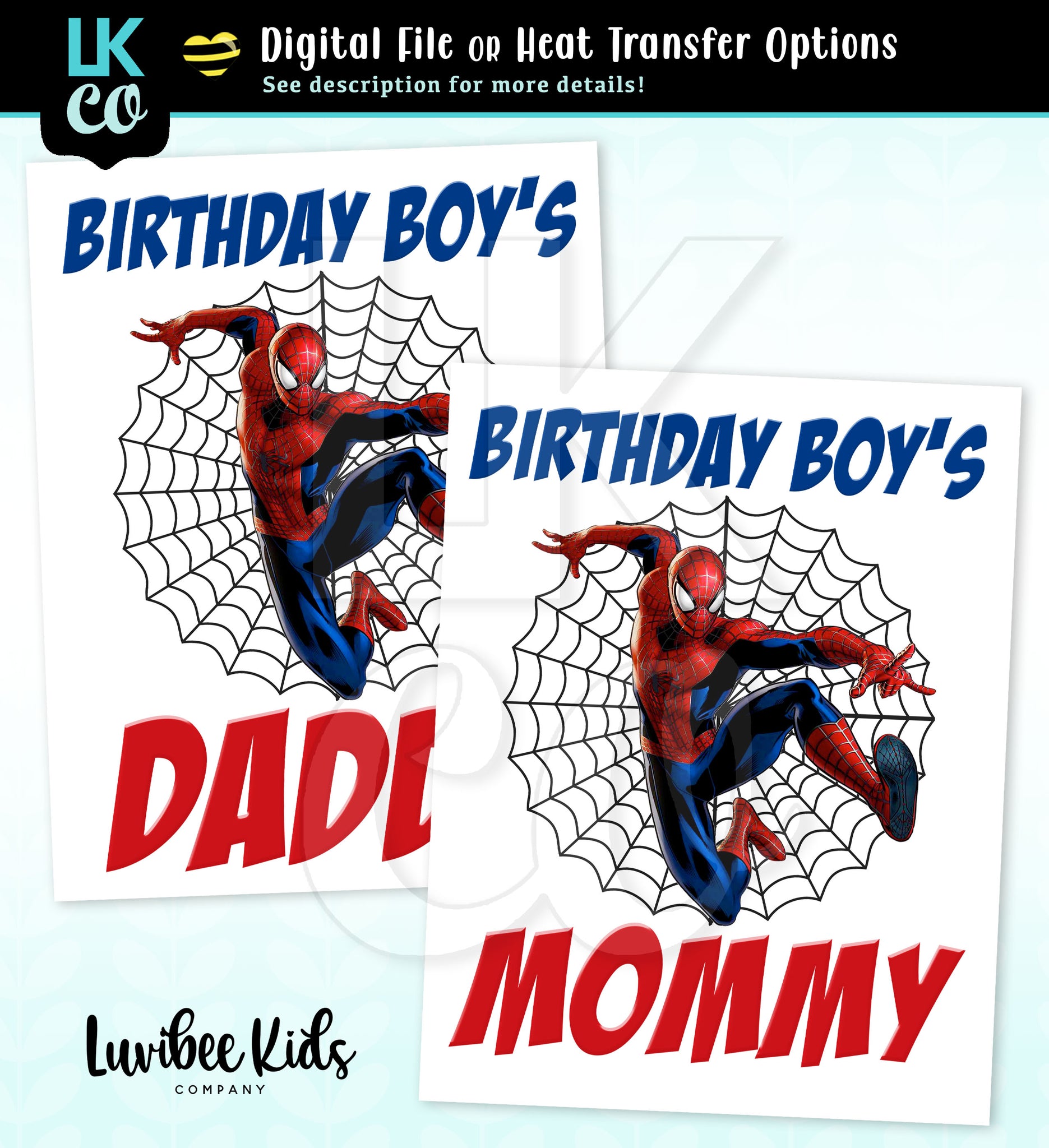 Spider Man Inspired Birthday Designs | Web - Mommy & Daddy