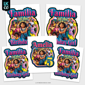 Encanto Inspired Birthday Designs - Family Pack