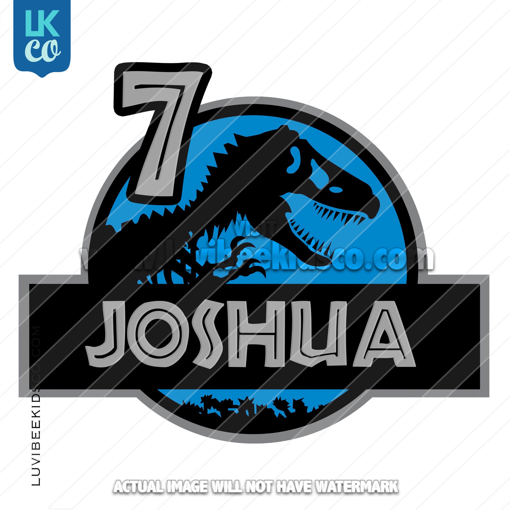 Jurassic World Logo Iron On Transfer - LuvibeeKidsCo